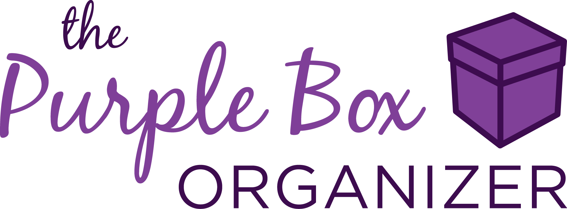 Purple Box Organizer